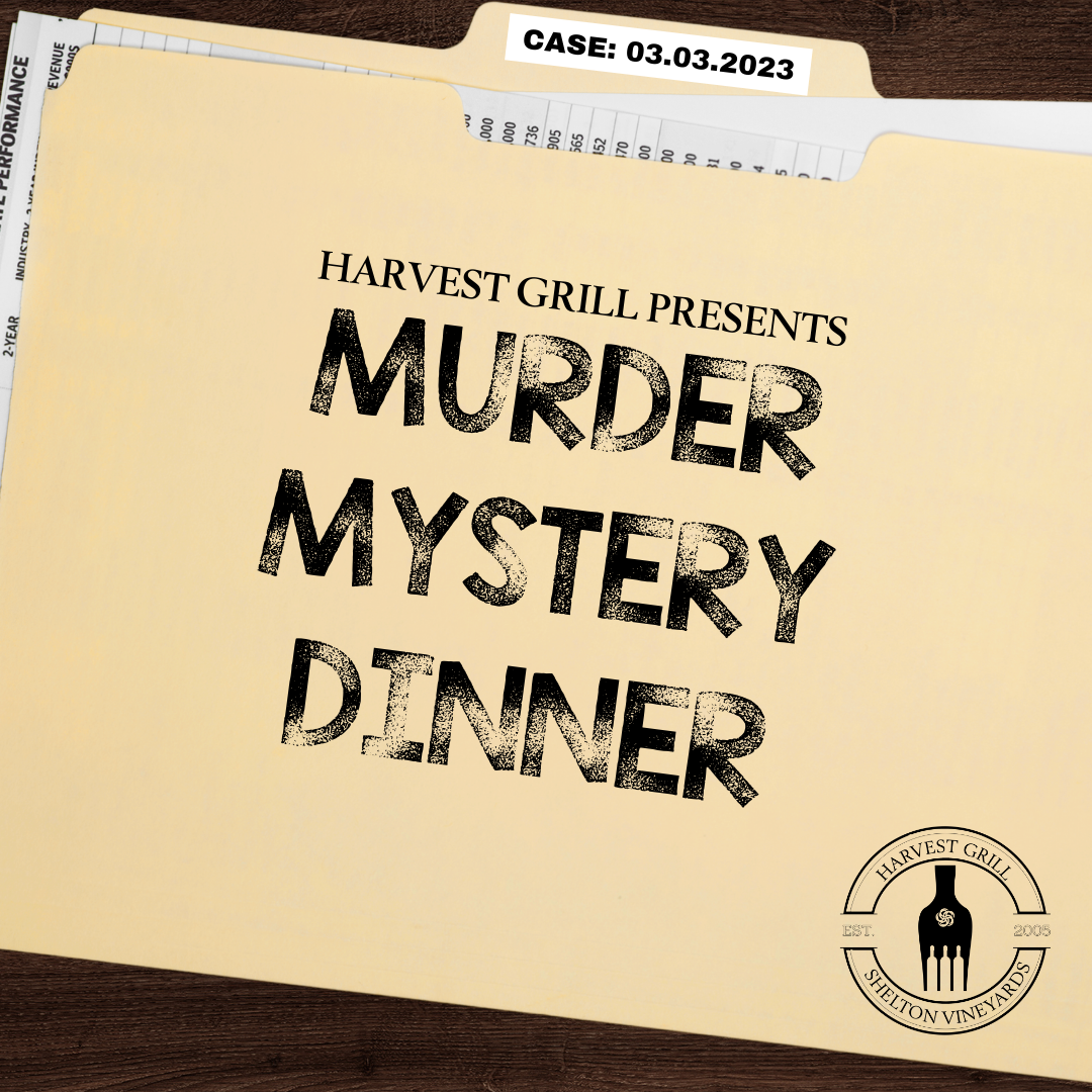 Murder Mystery Dinner - Nov 2 (SOLD OUT)